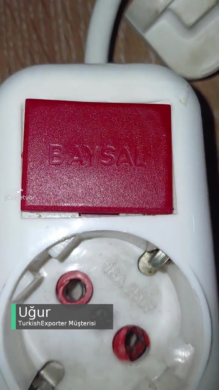 Turkishexporter Priz Kalitesizliği! videonun kapak resmi