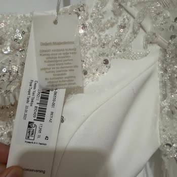 Bianco Vita Gelinlik Kirli Elbise