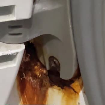 Candy Makinenin Kenarlarından Su Sızması Sonucu Paslanmalar Oluyor!