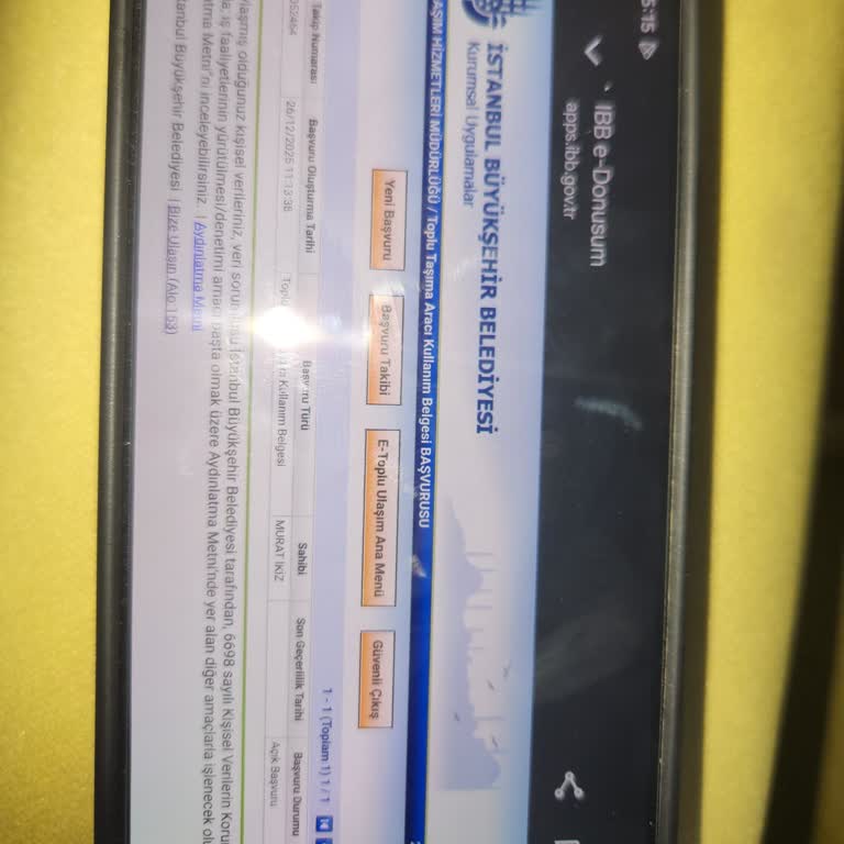 İstanbul Belediyesi Şoför Kartı Başvurusunda 2 Aylık Duraklama