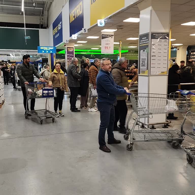 Metro Grosmarket Batıkent Şubesinde Engelli Müşteriler İçin Kasa Ve Otopark Eksikliği