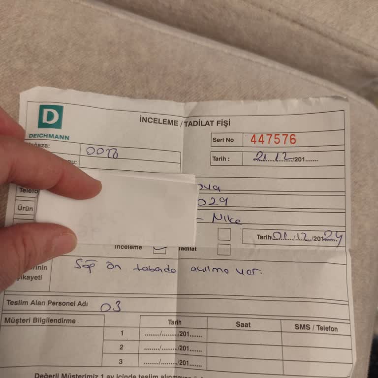 Deichmann Çocuk Botunun Ön Kısmı Açıldı: Değişim Ve İade Talebi