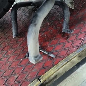 Honda PCX 2024 Egzoz Koruma Demiri Kendi Kendine Kırıldı, Garanti Değişimi Talebi