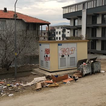 Menemen Belediyesi 1321 Sokakta Çöp Konteynerleri Yetersiz Ve Kötü Koku Şikayeti