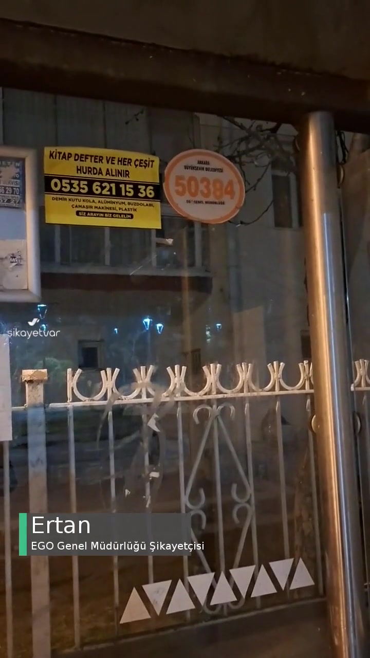 EGO Genel Müdürlüğü 521 Numaralı Hat Şikayeti! videonun kapak resmi