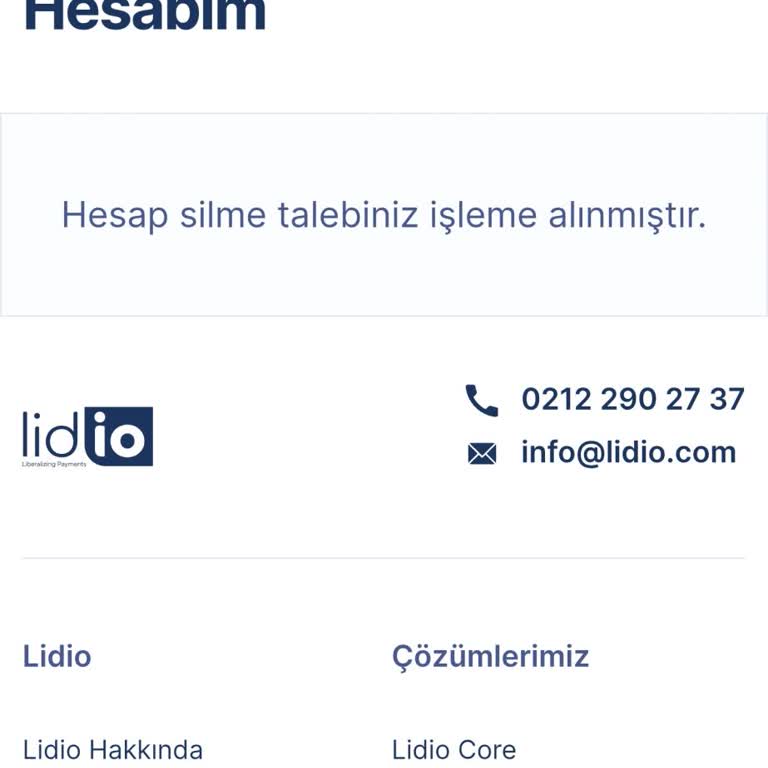 İzin Almadan Açılan Lidio Hesabı Ve Kişisel Veri Kullanımı İtirazı