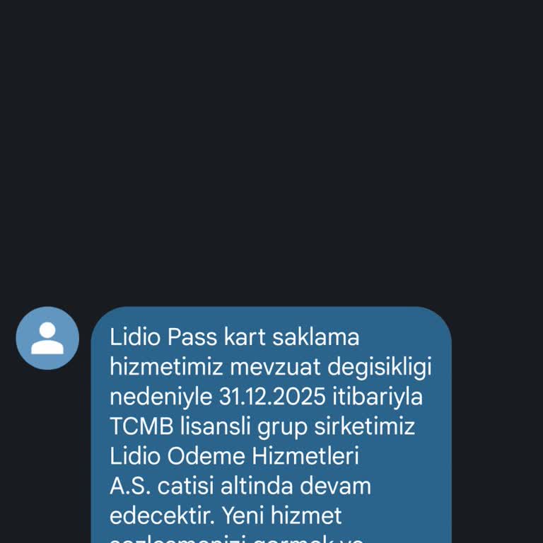 Lidio’dan Gelen Bilinmeyen SMS Ve Kişisel Veri Güvenliği Endişesi