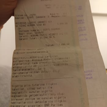 Sigorta Kapsamı Dışı Batarya Değişimi Reddi Ve Yanıltıcı Satış