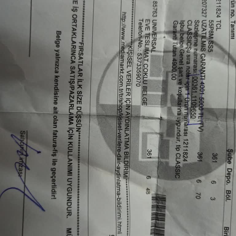 Media Markt’tan Uzatılmış Garanti Hakkında Cevapsızlık Ve TV Tamir İhmalı