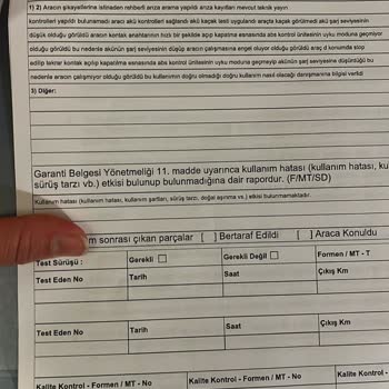 Volkswagen Araçta Tekrarlayan Akü Ve Airbag Arızaları Ve Kullanıcı Hatası İddiası