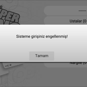 Cikcik King Hesabım Haksız Şekilde Engellendi