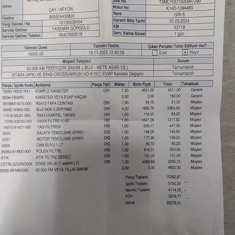 Servis Sonrası Aracım Çalışmadı Ve Pencere Kapanmadı, Mağdur Oldum