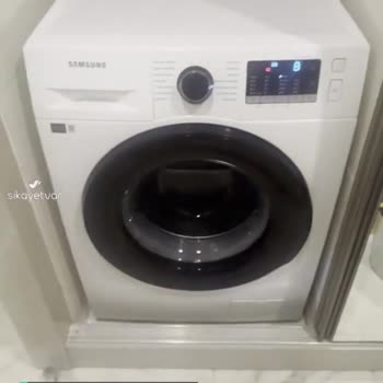 Samsung WW11BGA046AEAH 11 Kg 1400 Devir Çamaşır Makinesi Sesi!