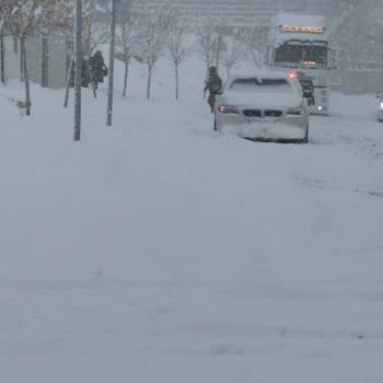 Yoğun Kar Şartında Direksiyon Sınavı Haksız Başarısızlık
