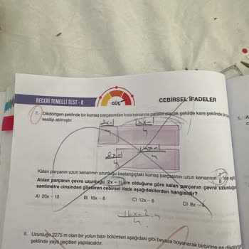 Baskı Hataları Ve Eksik Sorular Nedeniyle 7. Sınıf Matematik Soru Bankası Kullanılamaz