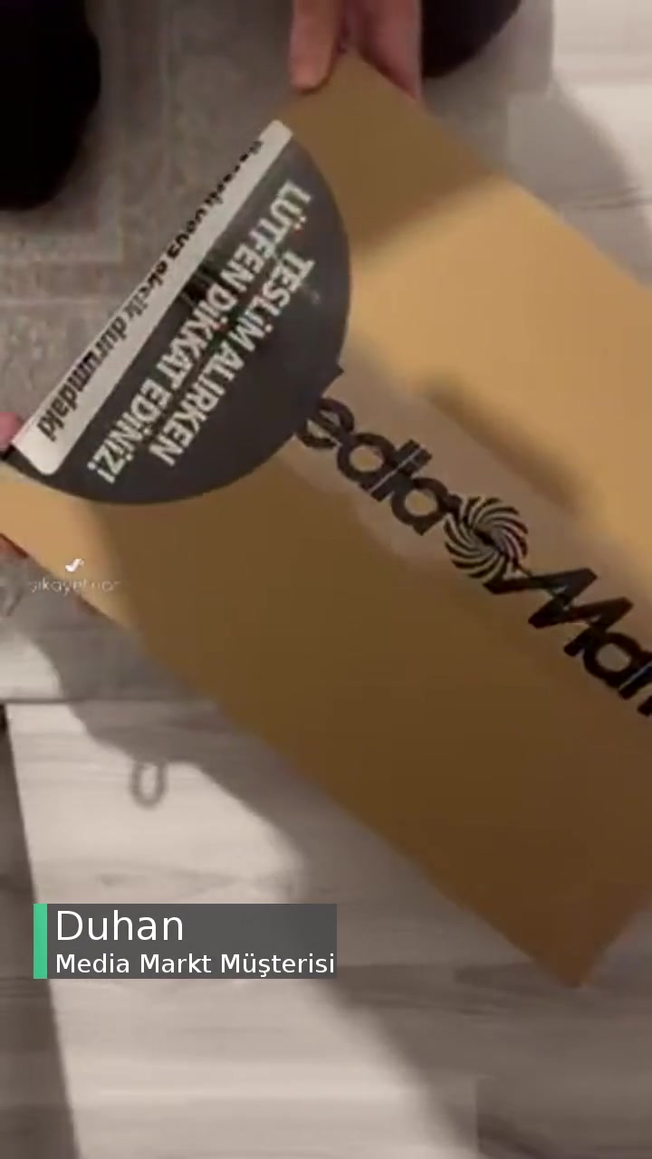 Media Markt Hasarlı Teslim Edilen Ürünün İadesini Yapmıyor! videonun kapak resmi