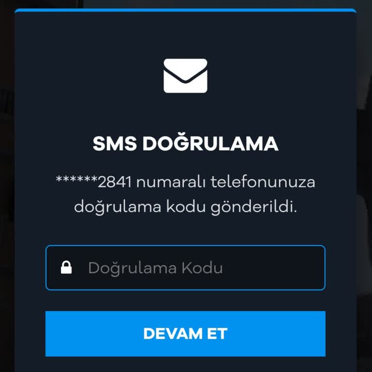 SMS Doğrulama Kodu Gelmediği İçin Plyr Hesabına Erişilemiyor