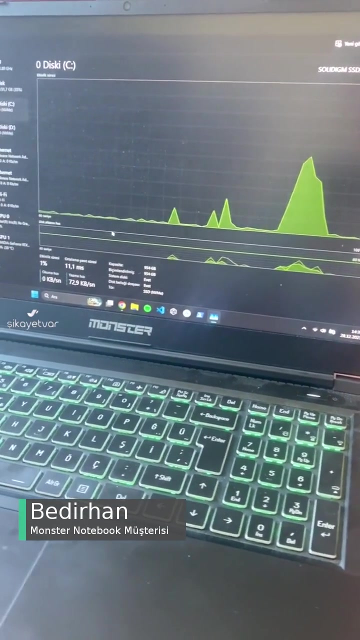 Monster Notebook Donma Sorunu videonun kapak resmi