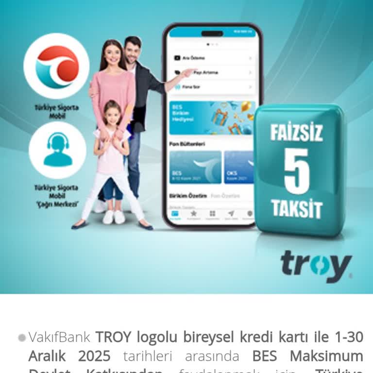 VakıfBank Kampanyasında Faizsiz 5 Taksit Sözünün Üç Taksit Olarak Uygulanması