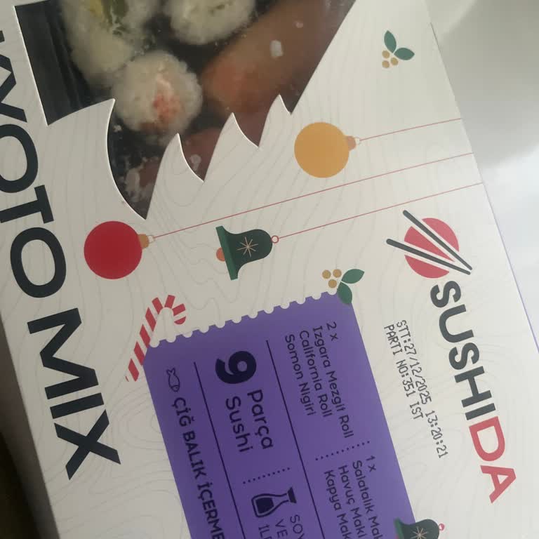 Yemeksepeti Market SKT’si Geçmiş Sushi Ürünü Gönderildi