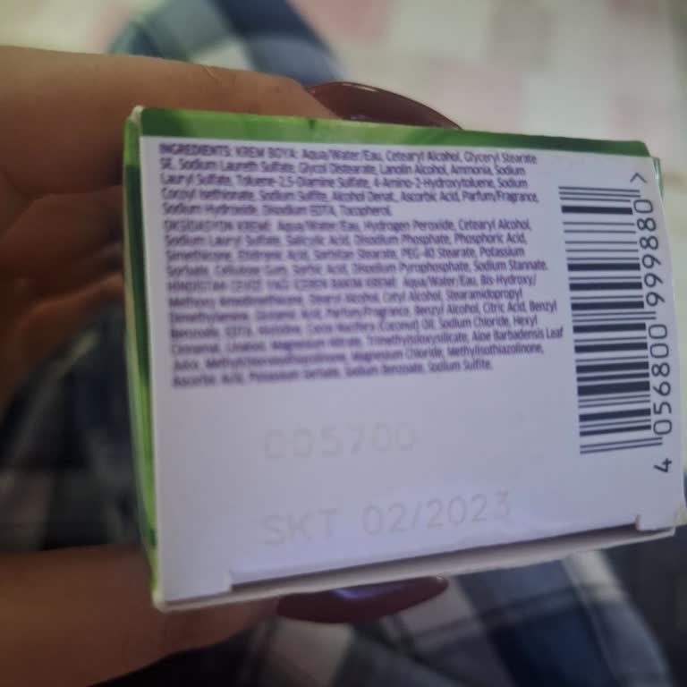 Kızıl Kestane Saç Boyası Beklenen Rengi Vermedi Ve İade Talep Ediyorum