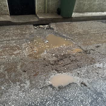 Yaşlı Kadının Evin Önündeki Kazılı Yol Ve Su Hasarı İçin Hızlı Düzeltme Talebi