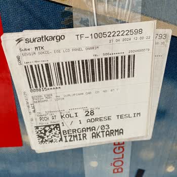 Yanlış TV Teslimatı Ve Kırık Panel, 7.000 TL Mağduriyet