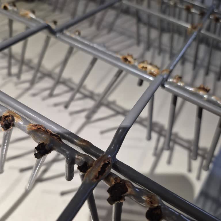 Teka Built In Dishwasher Racks Rusted And Crumbling After Six Years