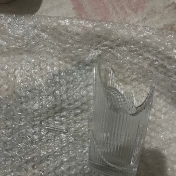 Kırık Borosilikat Ürün Ve Eksik Petek Suluğu İçin Tam İade Talebi