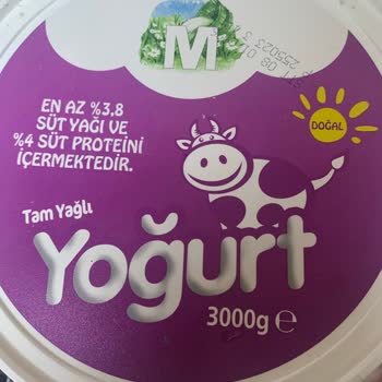 Migros Hemen'den Bozuk Üç Kiloluk Tam Yağlı Yoğurt İçin İade Talebi