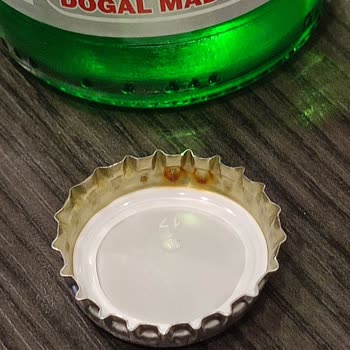 Beypazarı Maden Suyu Beypazarı Soda Kapakları Paslanmış