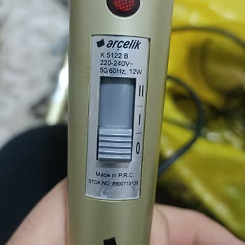 Arçelik Saç Düzleştiricimde Bobin Arızası Ve Yedek Parça Bulunamaması