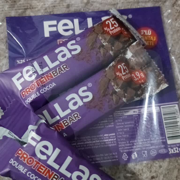 Şok Market'ten Alınan Fellas Protein Barı Bozuk Koktu Ve Tadı Kötü