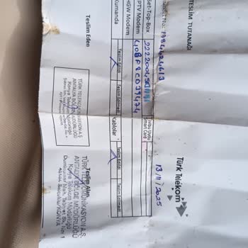 Teslim Edilen Cihazlar İçin Faturada 1621 TL Ücret İtirazı