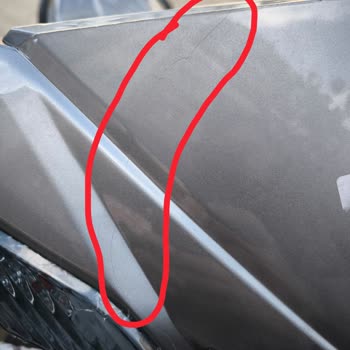 Sıfır Aldığım Mobilette Çizikler, Darbe Ve Yanıltıcı Parça Değişimi