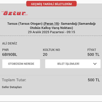 Araç Beni Almadan Gitti, Ücret İadesi Ve Özür Talep Ediyorum