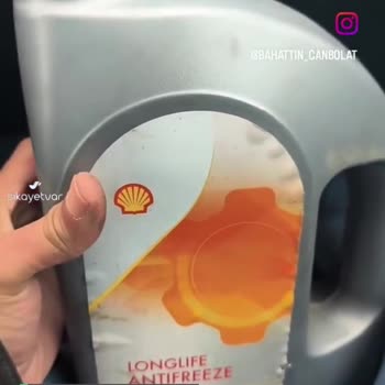 Shell'den Alınan Sahte Antifiriz