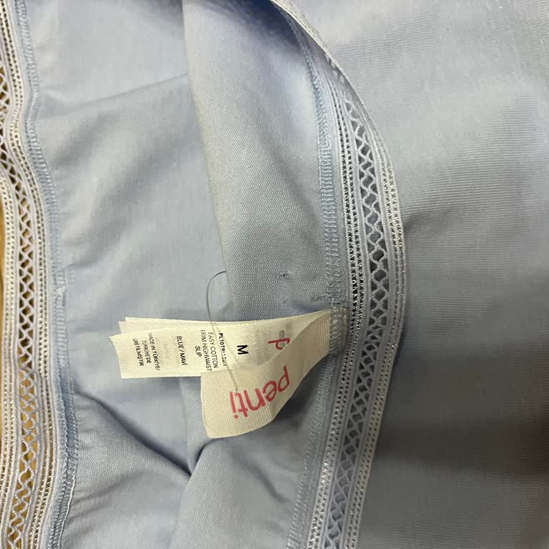 Alarm Nedeniyle Yırtılan Külotun Aynı Model Ve Özellikte Değiştirilmesini Talep Ediyorum