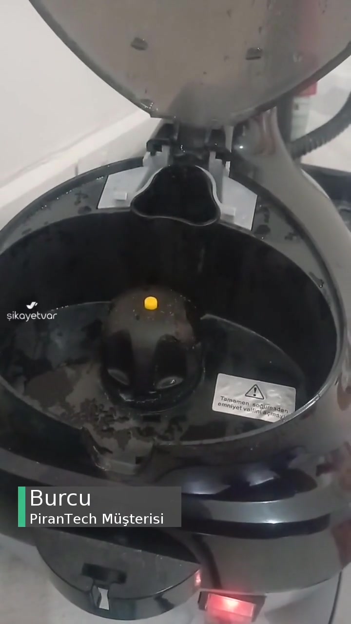 Pirantech Buharlı Temizleyici Kapak Problemi videonun kapak resmi