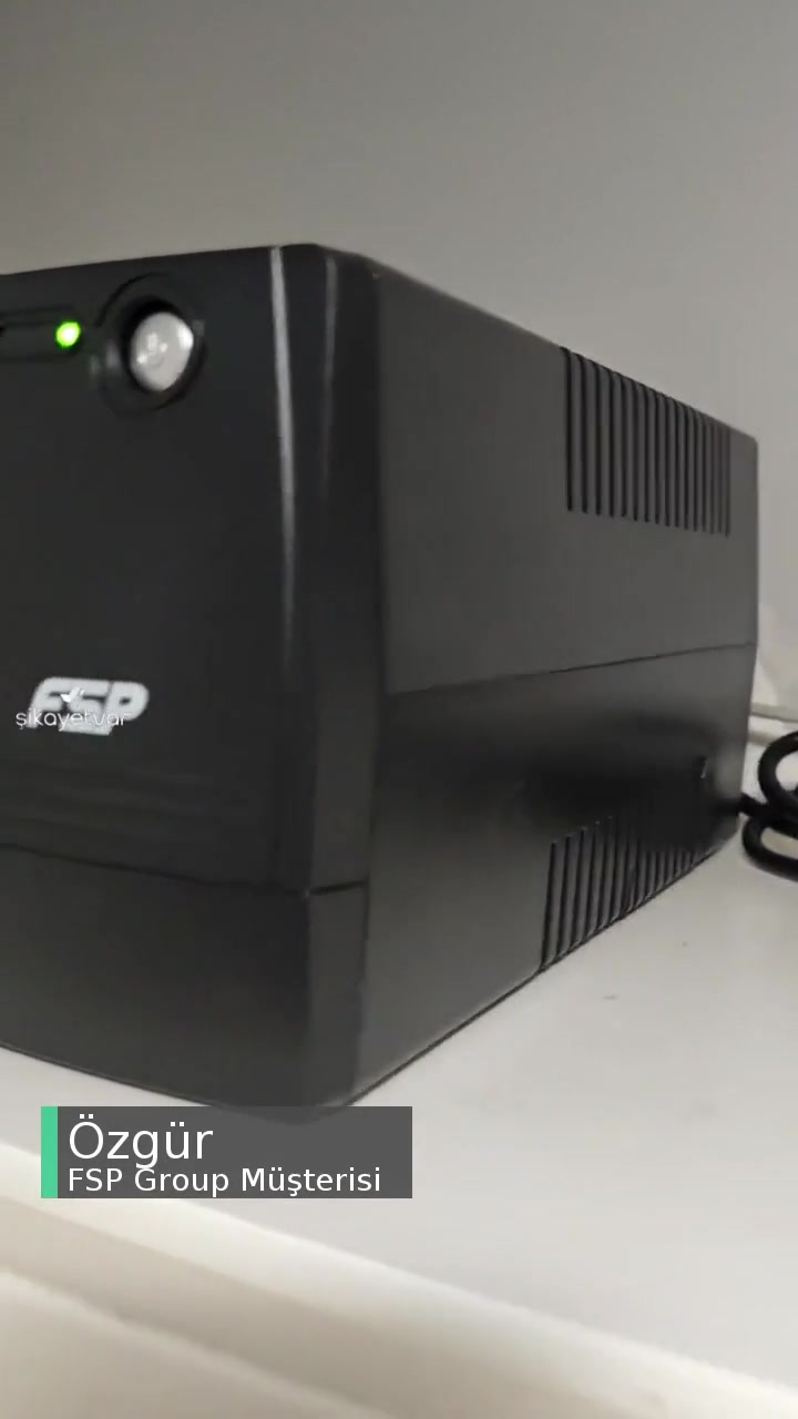Fsp 600 UPS - Kesintisiz Güç Kaynağı Arızası videonun kapak resmi