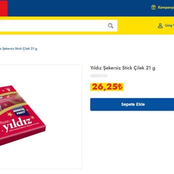 Şok Market’te Satın Alınan Yıldız Sakız Sert Çıktı Ve Diş Ağrısına Yol Açtı