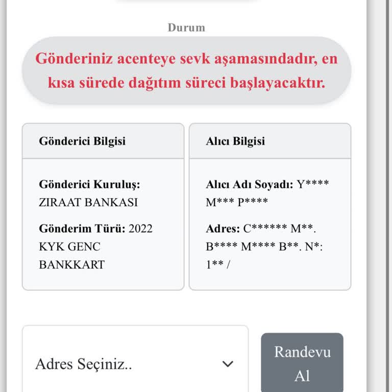 Teslim Edilmemiş Kargo Ve İletişimsizlik Sorunu