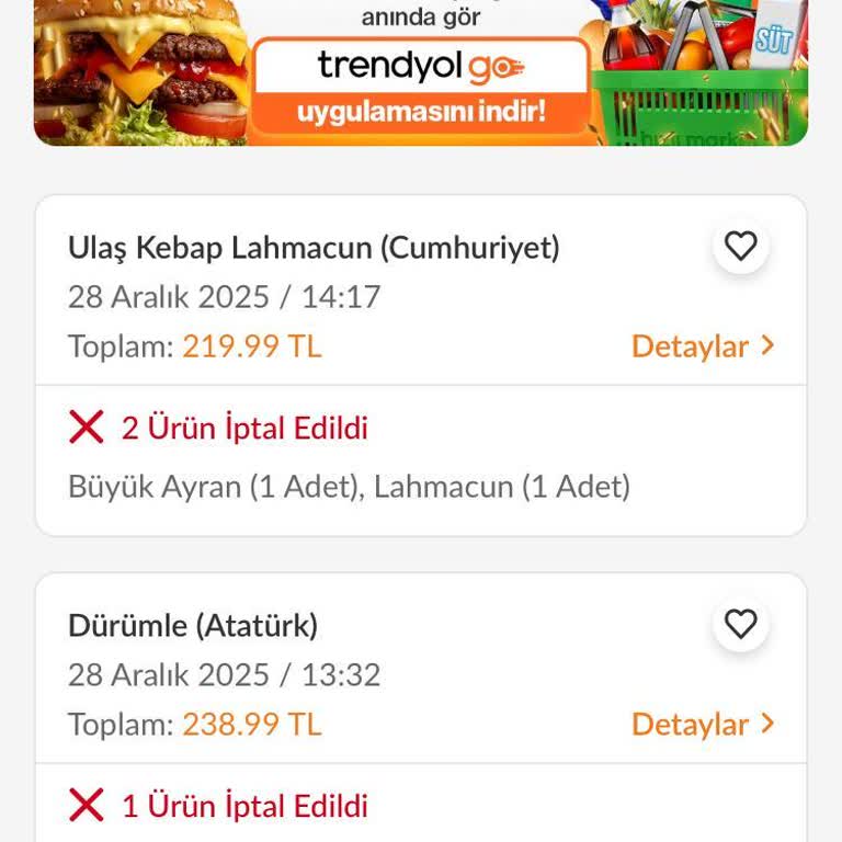 Trendyol GO Kuryelerinin Kaskını Çıkarmayı Reddetmesi Müşteri Mağduriyetine Yol Açtı