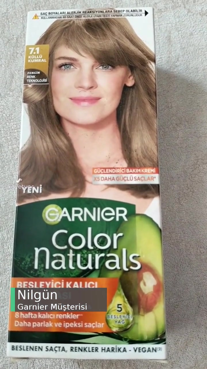 Garnier Boyadan Şikayetçiyim! videonun kapak resmi