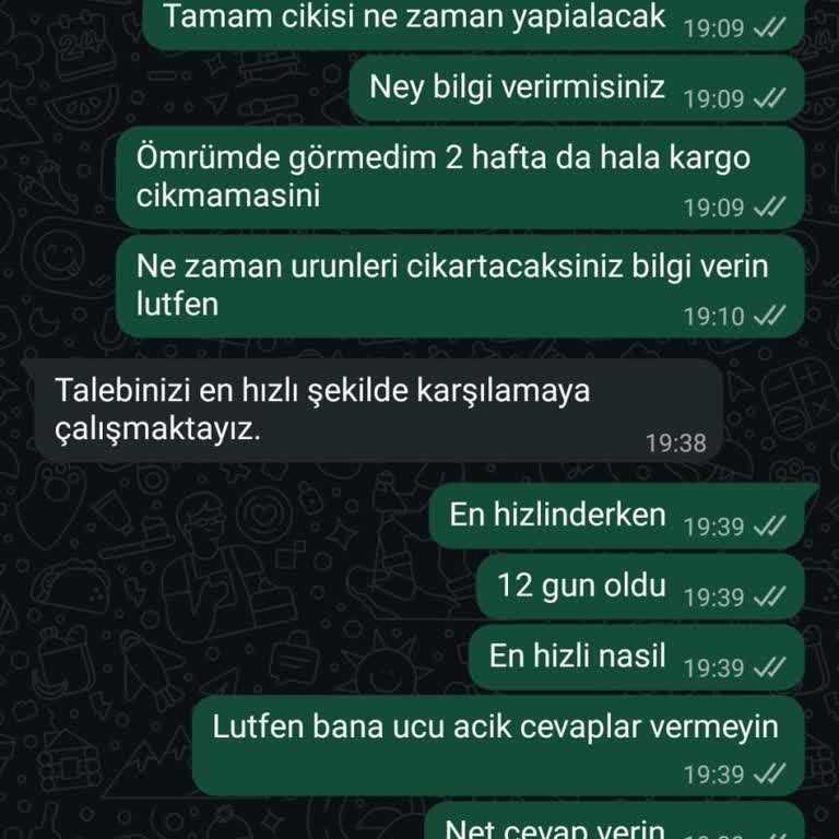 Void'da Siparişim 15 Gün Boyunca Kargoya Verilmedi Ve Yanıltıcı Bilgi Verildi