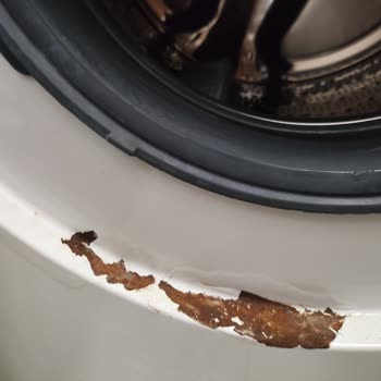 Bosch Çamaşır Makinesinde Hızlı Paslanma Ve Değişim Talebi
