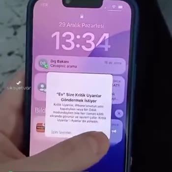 iPhone Ekranı Dondu!