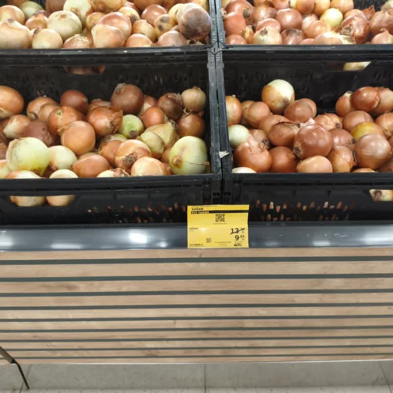 A101 Afşin Şubesinde Soğan Etiket Fiyatı Kasada 4,5 TL Fazla