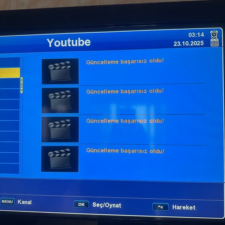 Nexstar Uydu Alıcısındaki Yazılım Hatası Ve Güncelleme Başarısızlığı
