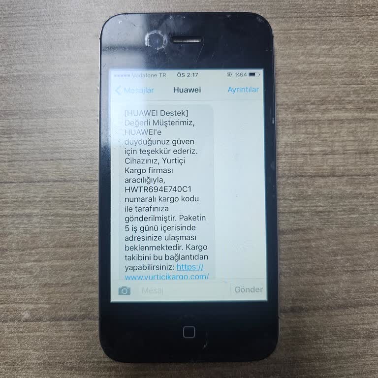 Gönderilen Telefonum Kargo Ve Serviste Görünmüyor, Mağduriyetim Devam Ediyor